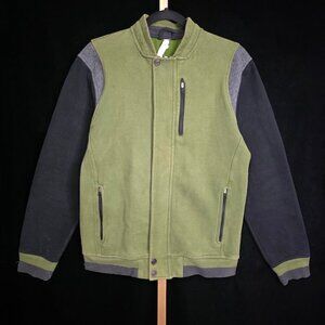 Lululemon Varsity Sweatshirt Cotton Fleece Jacket Green S